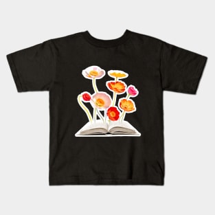 Flower Book Kids T-Shirt